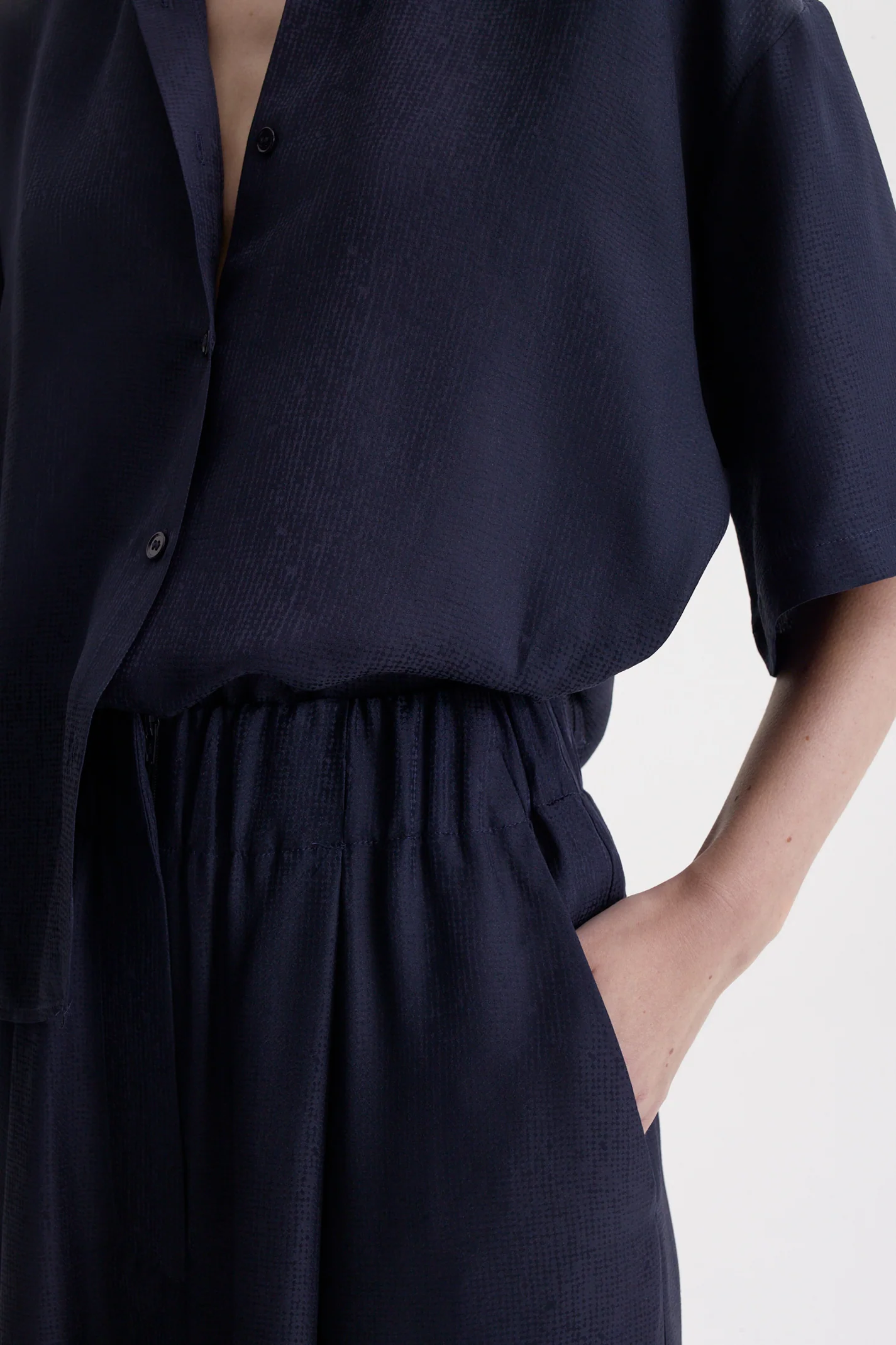 SILK JACQUARD TROUSER - Image 6
