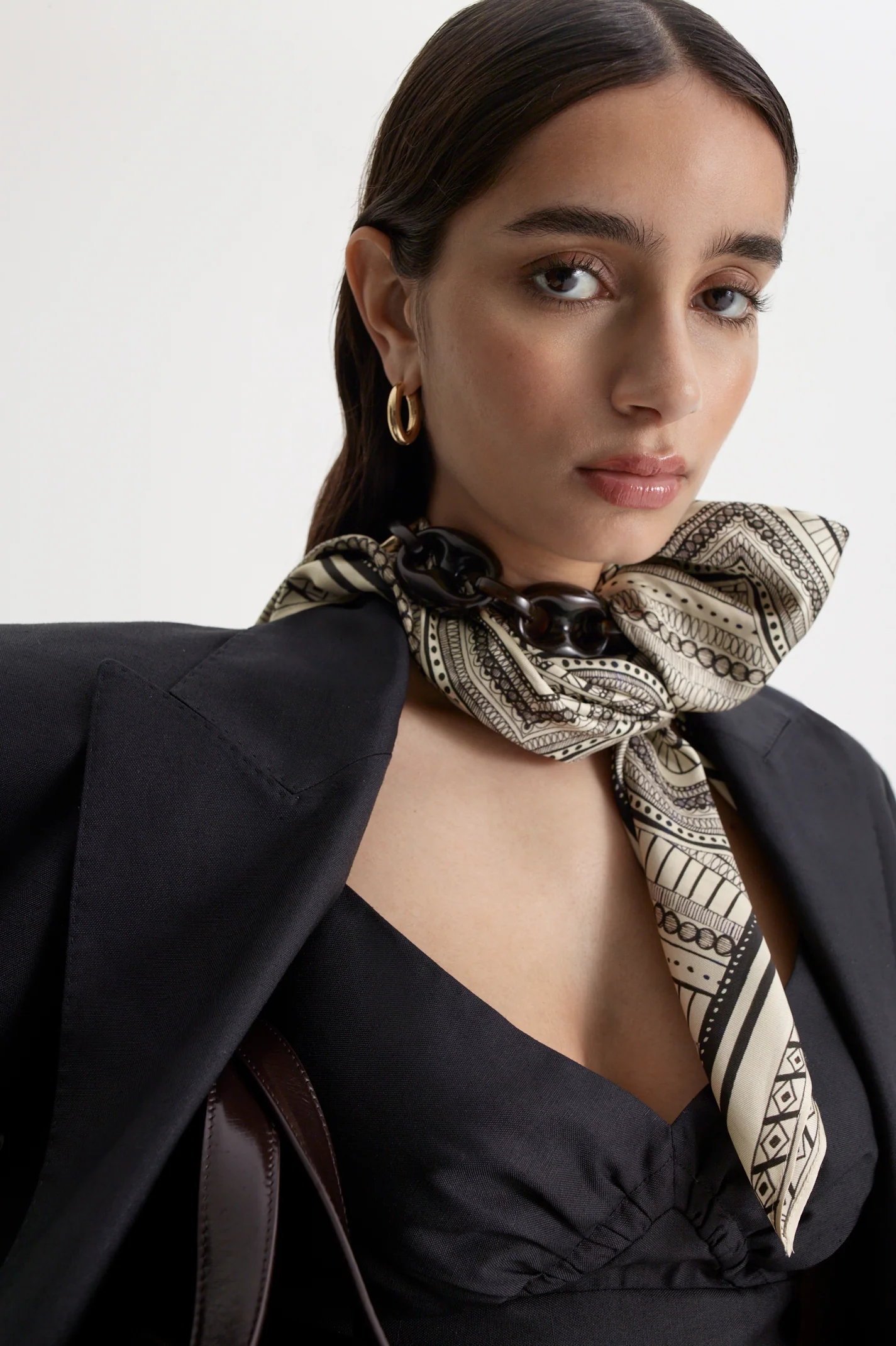 SILK OTTOMAN SCARF - Image 5