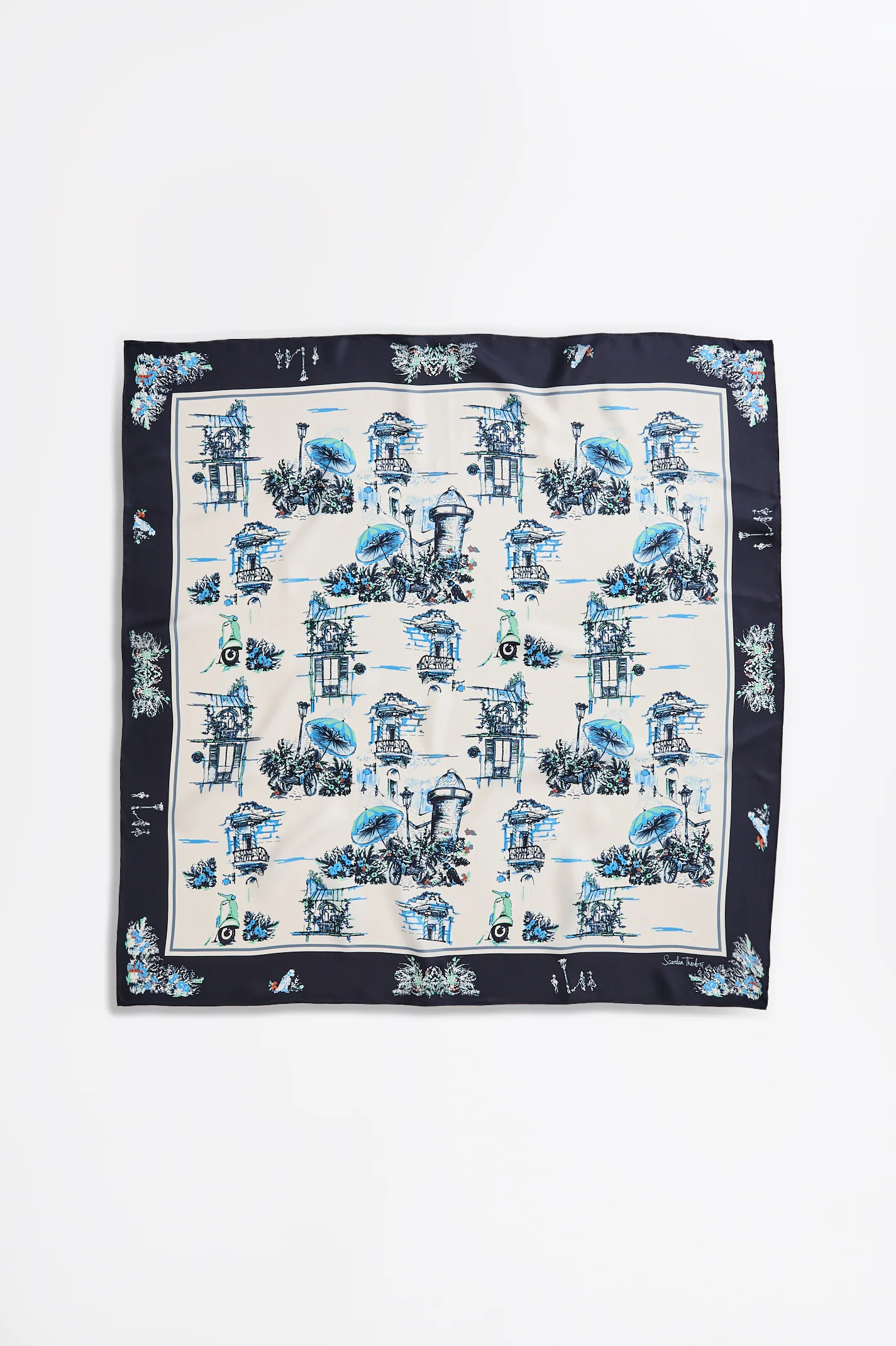 SILK SOUVENIR SCARF - Image 2