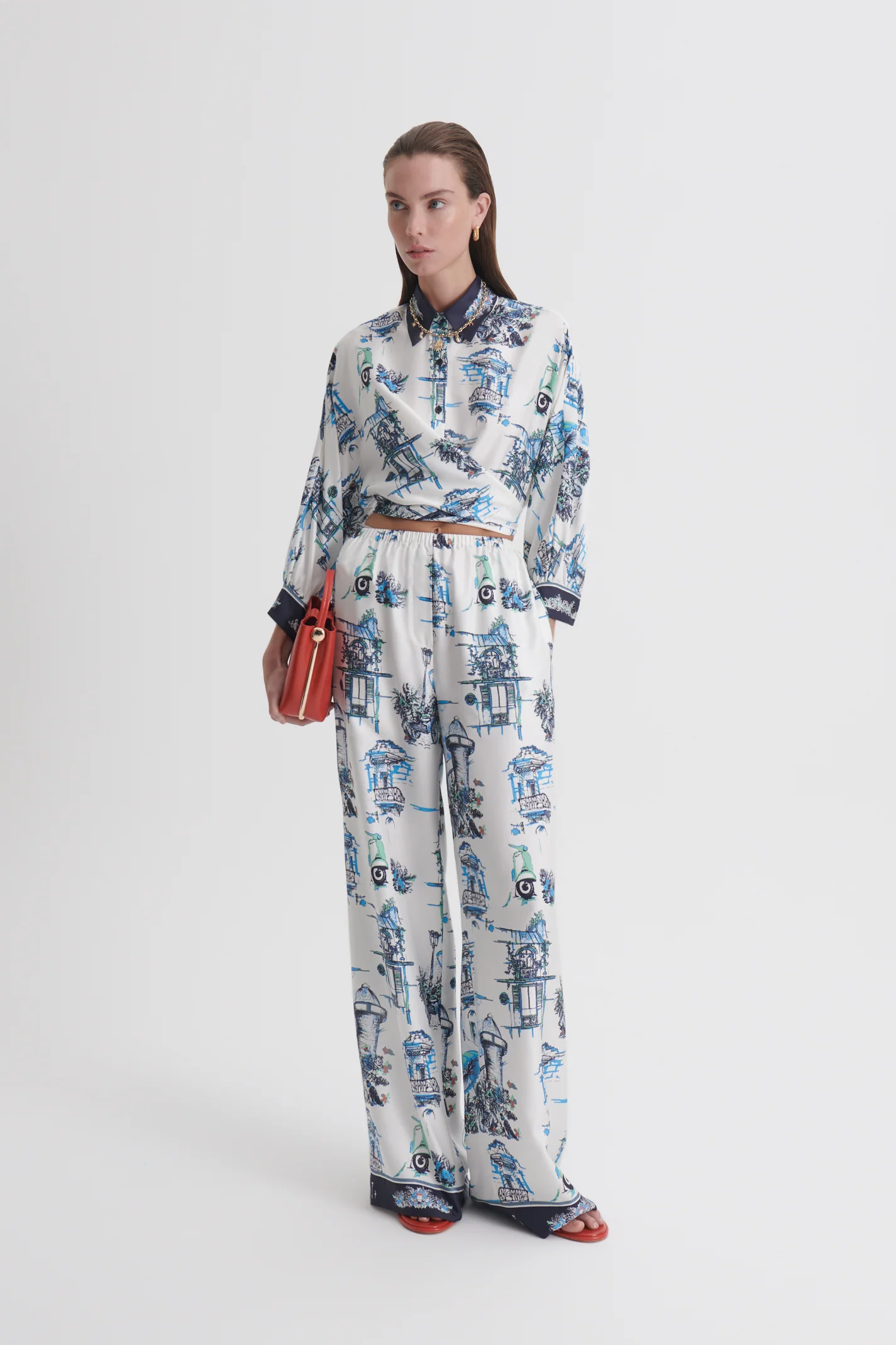 SILK SOUVENIR TROUSER - Image 3