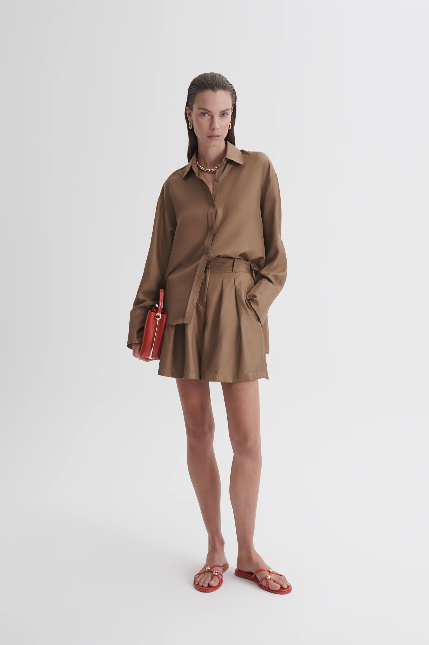 SILK TWILL SHIRT - Image 3