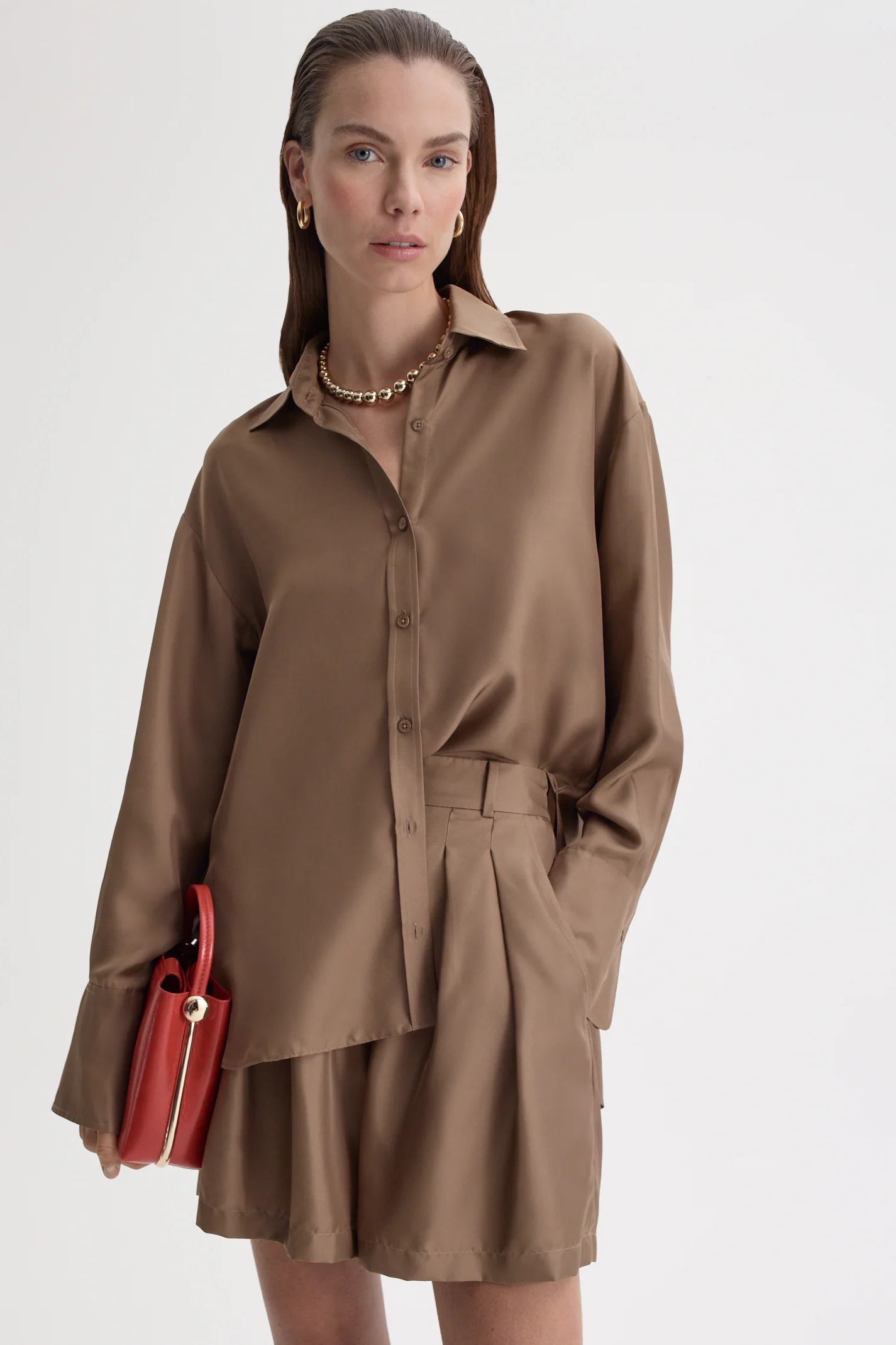 SILK TWILL SHIRT - Image 6
