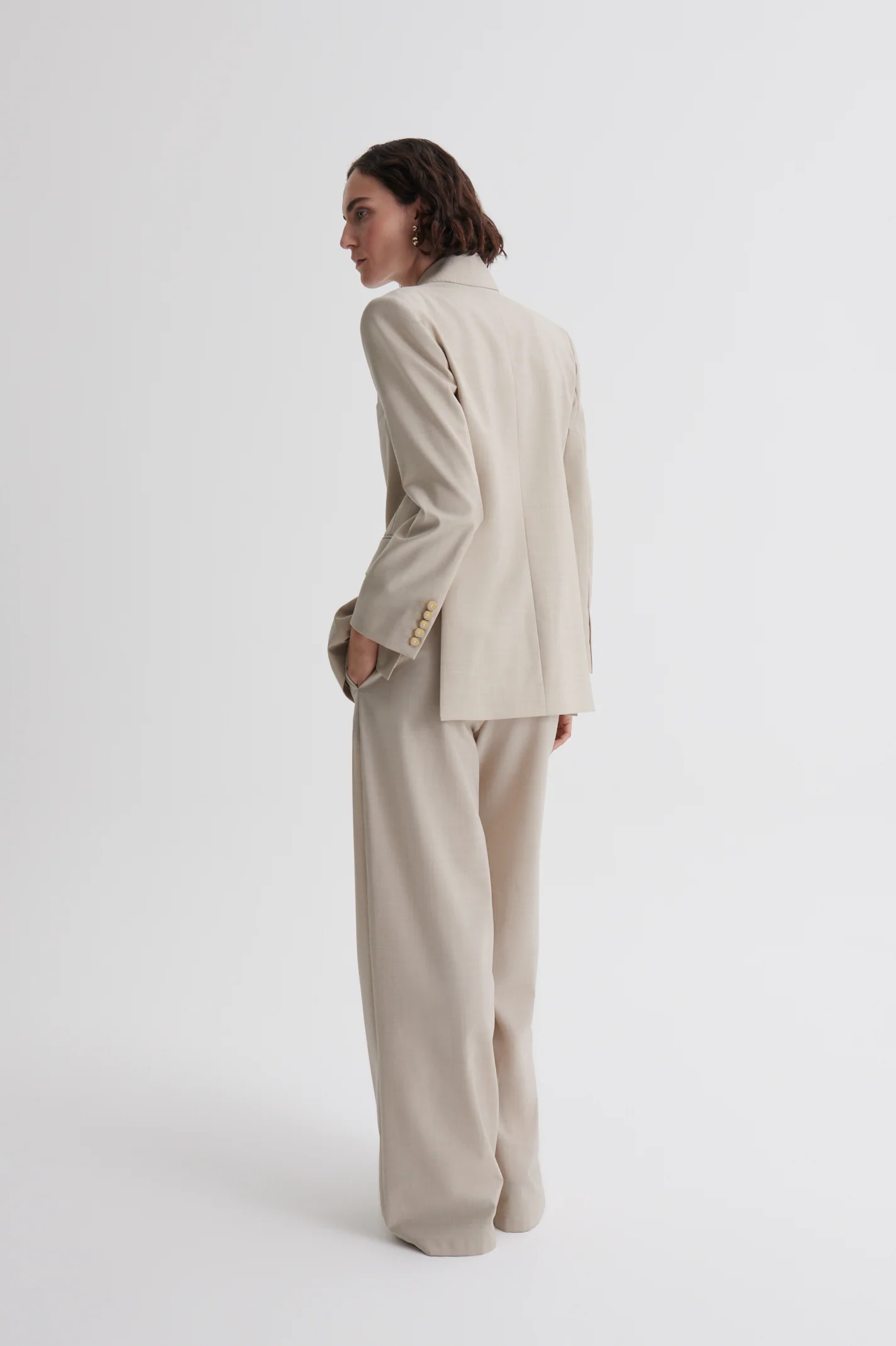 SOFT DOUBLE BREASTED JACKET - Image 6
