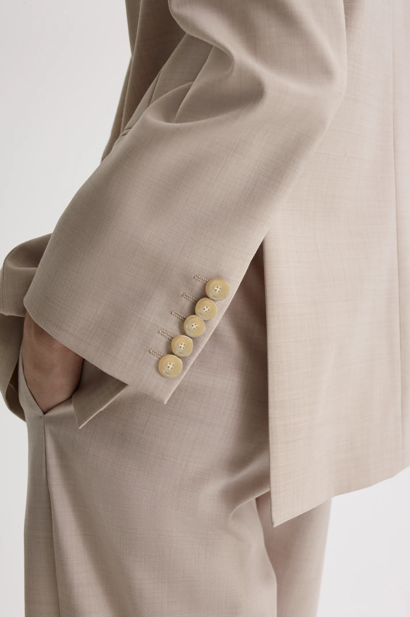 SOFT DOUBLE BREASTED JACKET - Image 8
