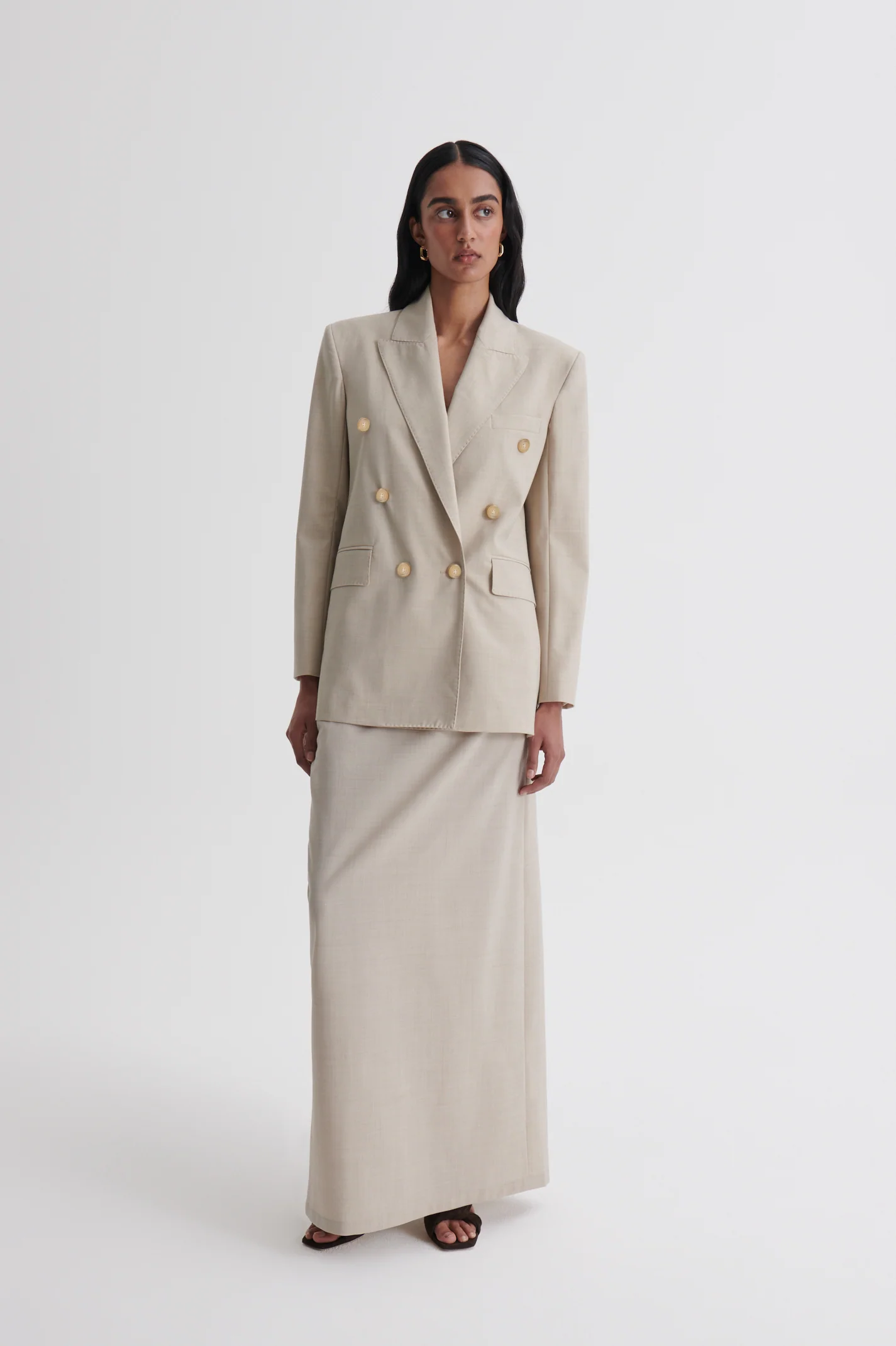 SOFT LONG PENCIL SKIRT - Image 3