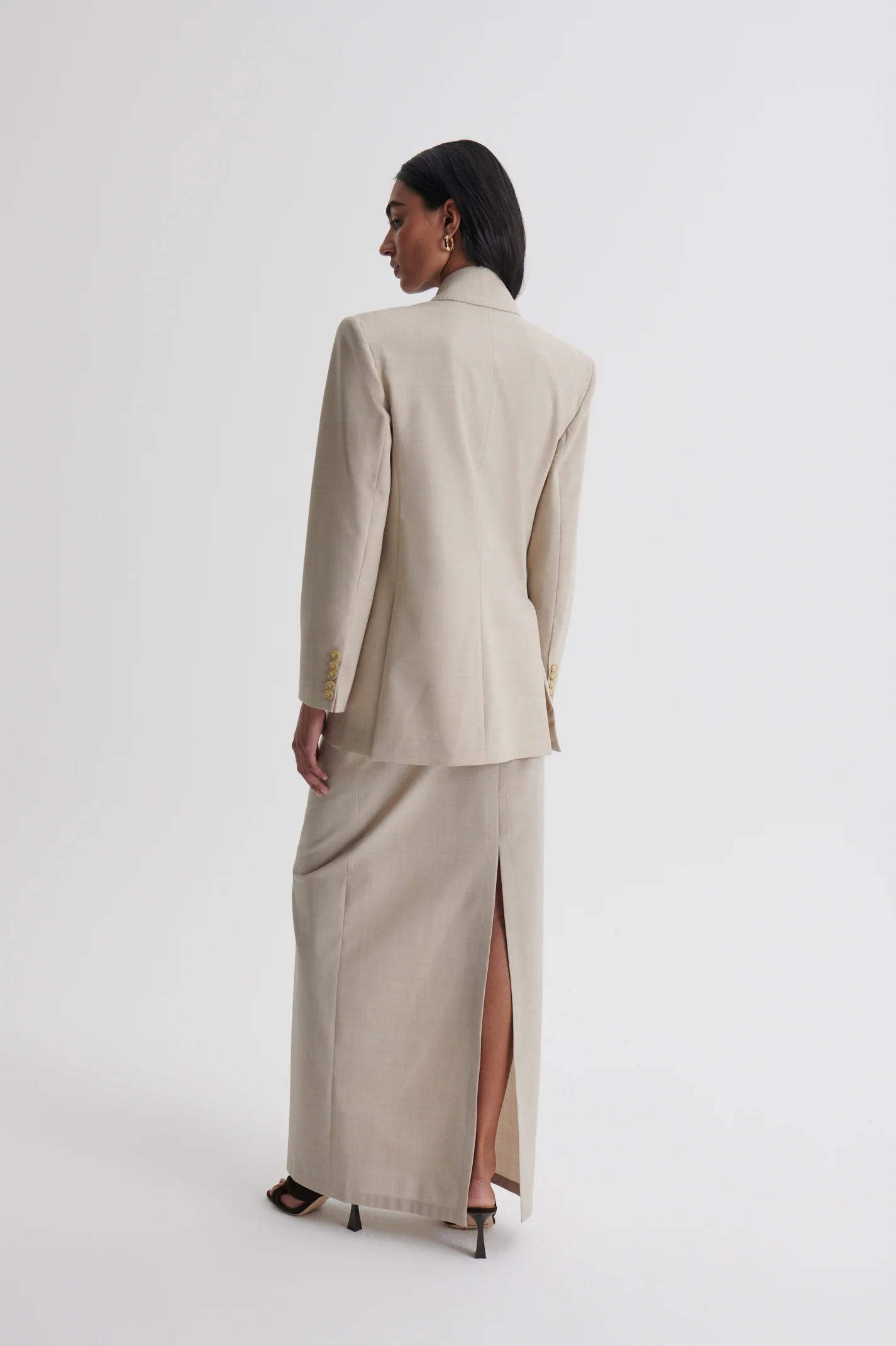 SOFT LONG PENCIL SKIRT - Image 5