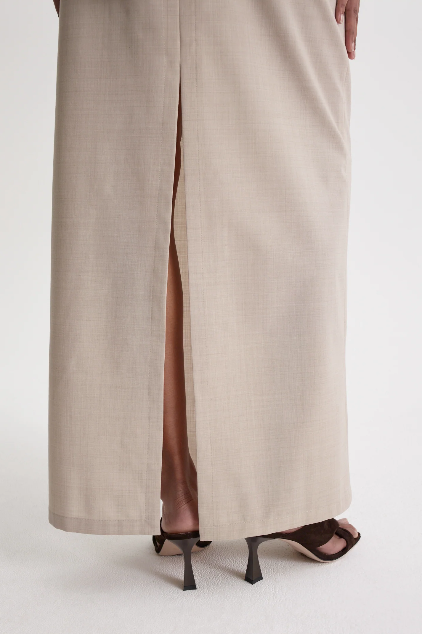 SOFT LONG PENCIL SKIRT - Image 7