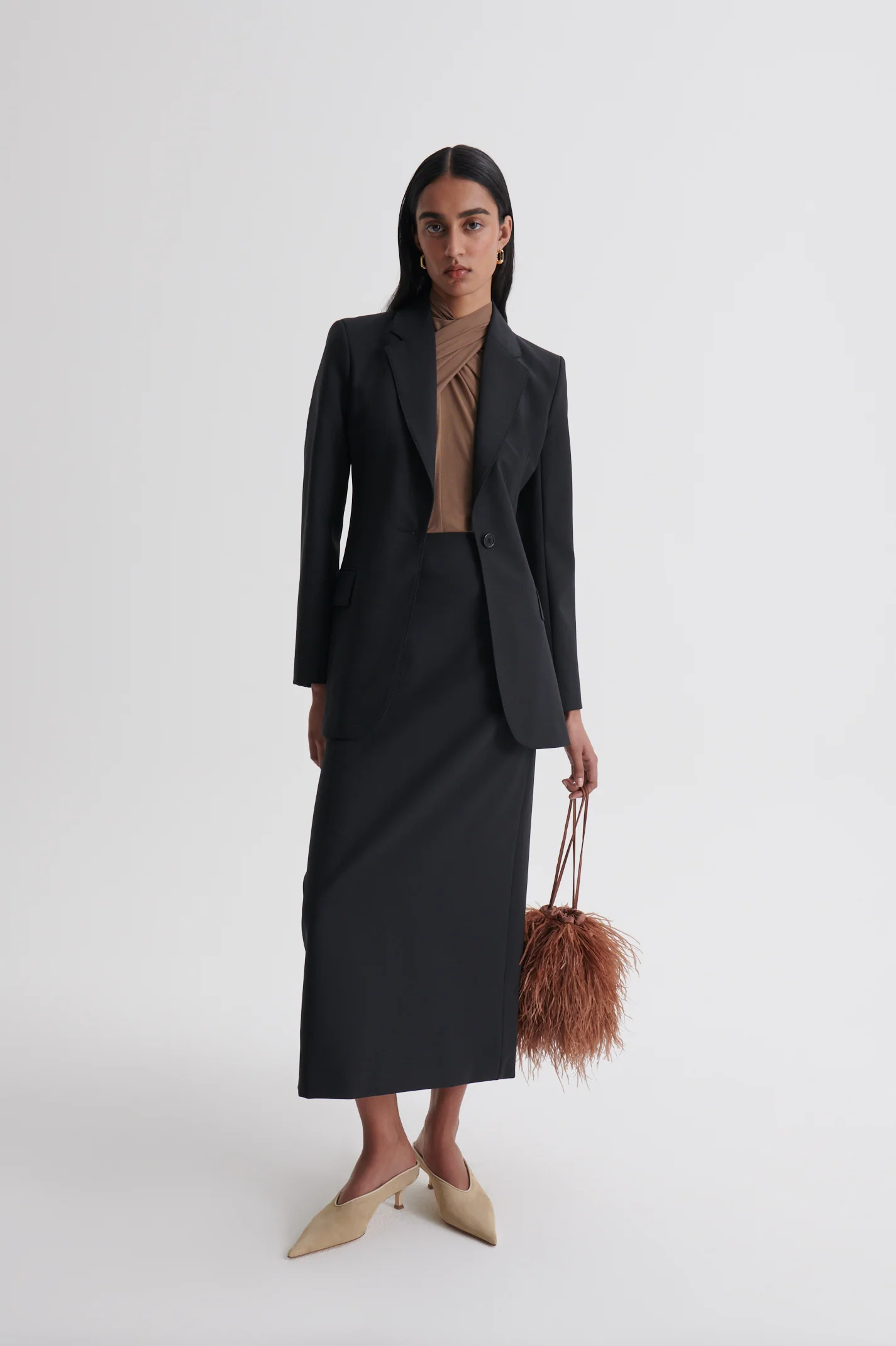 SOFT PENCIL SKIRT - Image 3