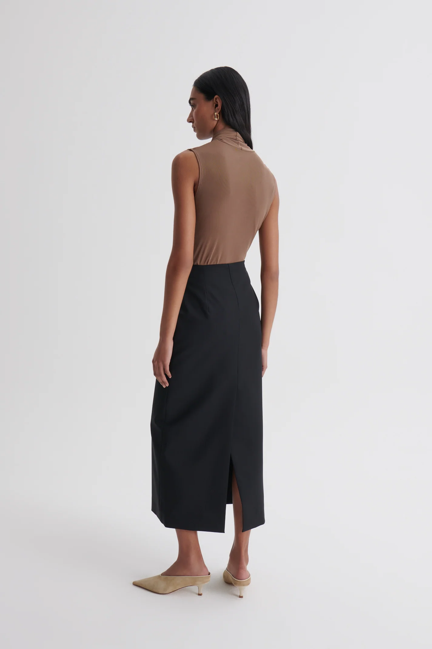 SOFT PENCIL SKIRT - Image 4