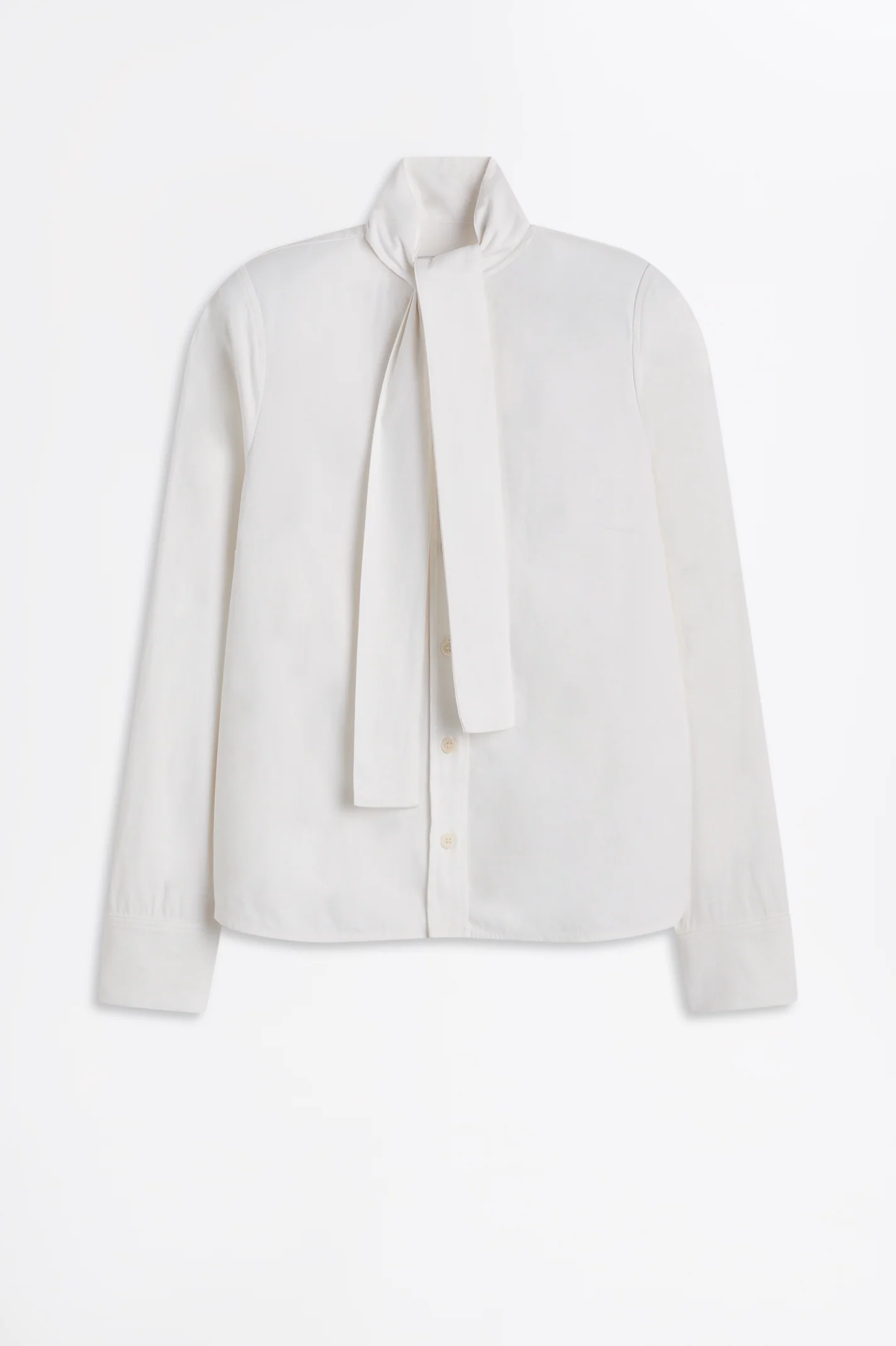 SOFT TIE NECK SHIRT - Image 2