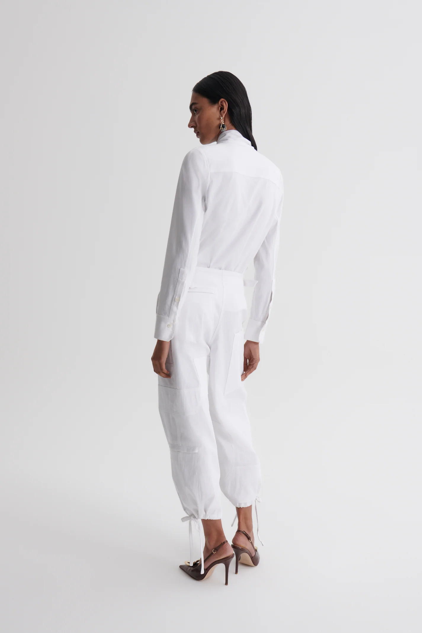 SOFT TIE NECK SHIRT - Image 6