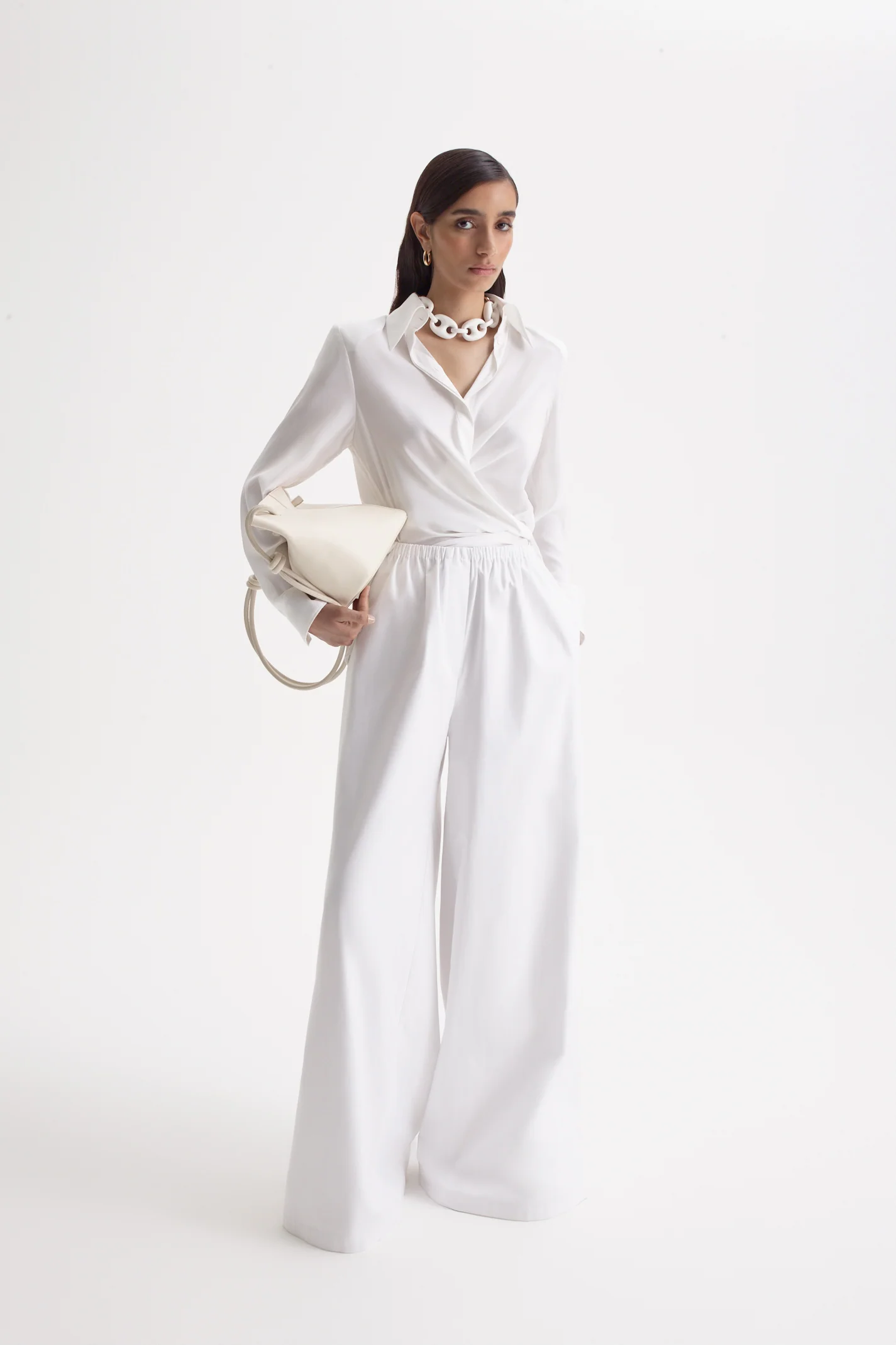 SOFT WIDE LEG TROUSER - Image 3