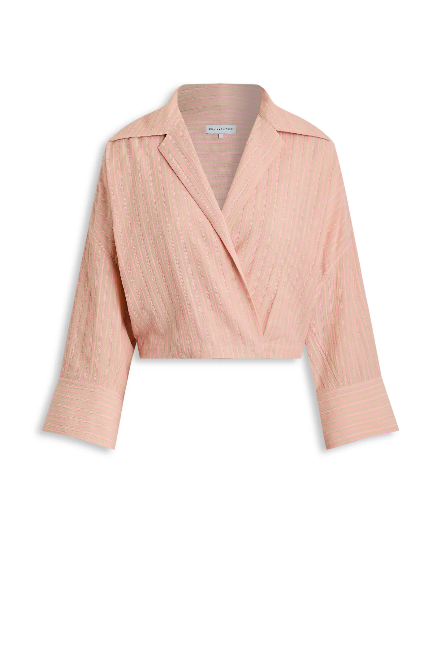 STRIPE CUFFED SHIRT