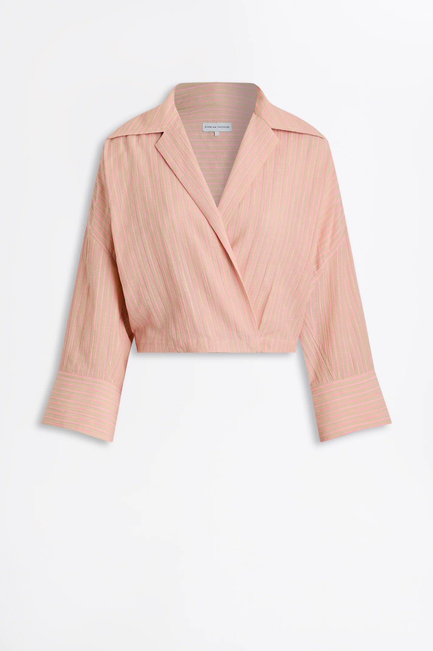 STRIPE CUFFED SHIRT - Image 2