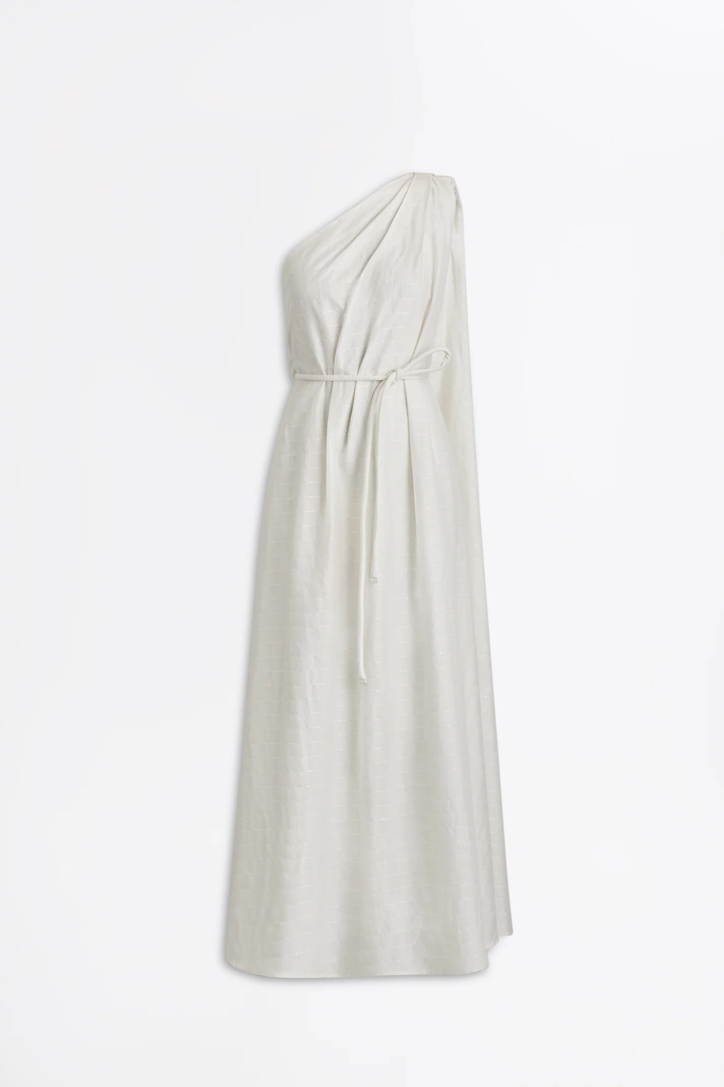 STRIPE SEQUIN ONE SHOULDER DRESS - Image 2