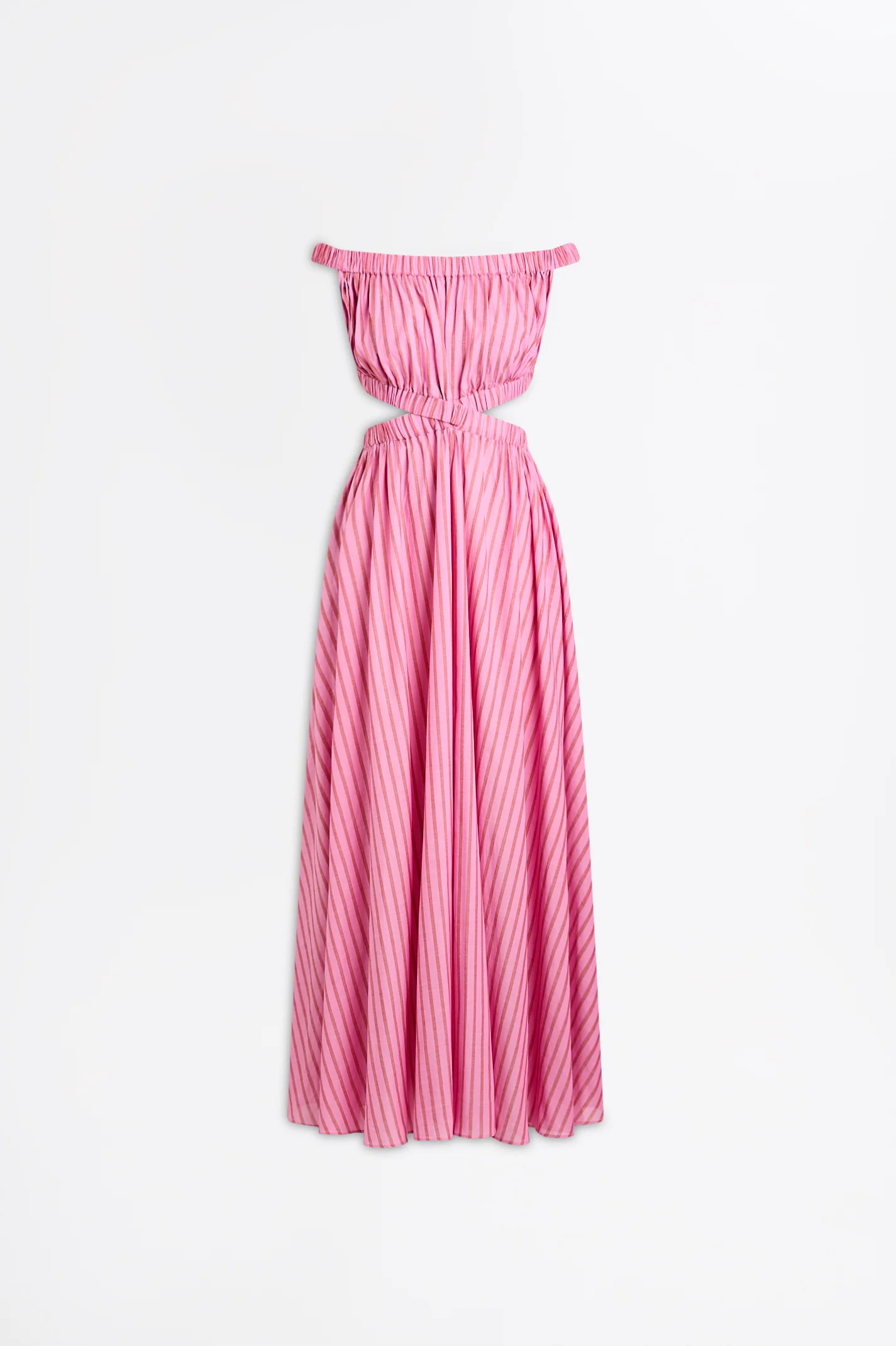 STRIPE VOILE DRESS - Image 2