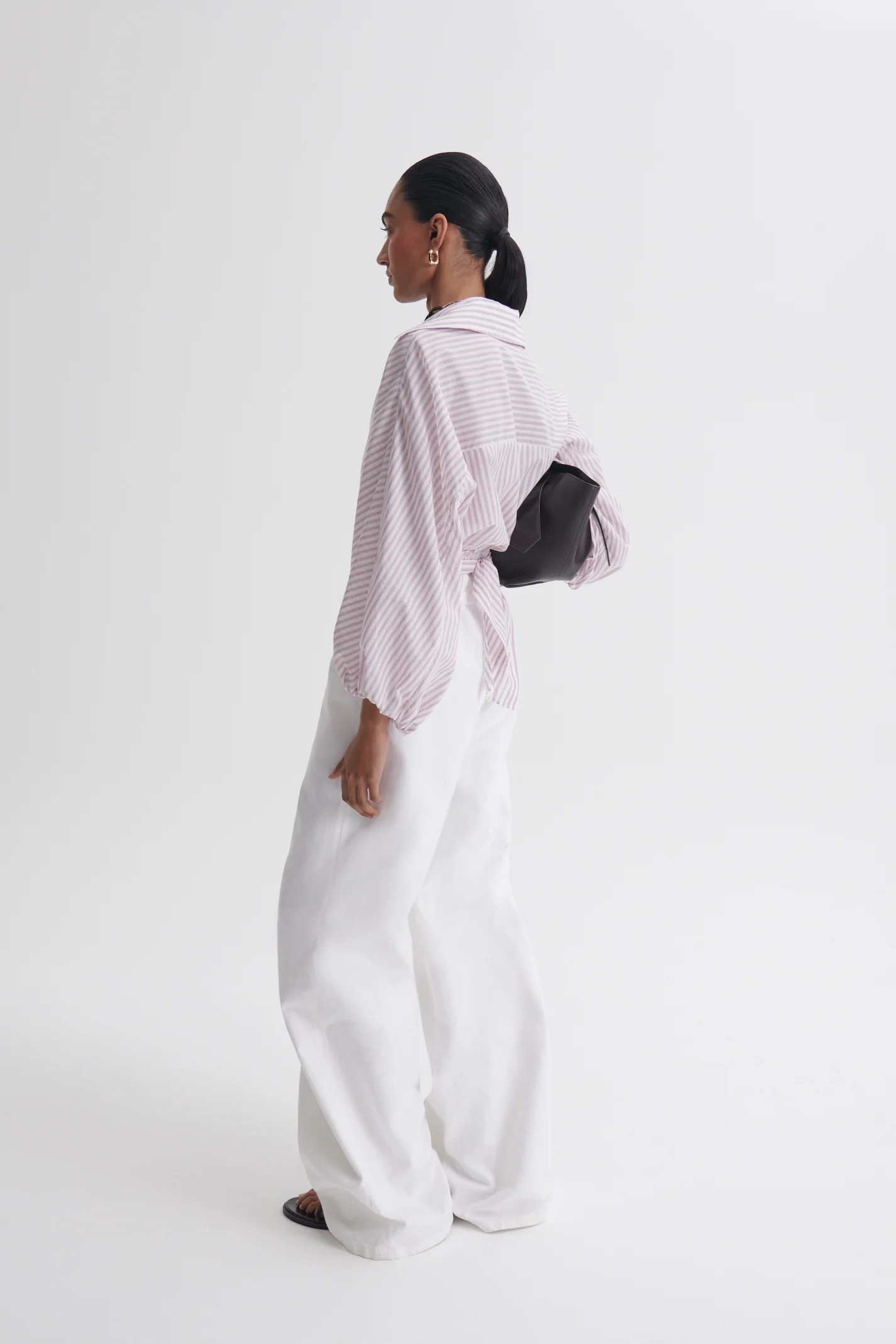 STRIPE VOILE SHIRT - Image 5