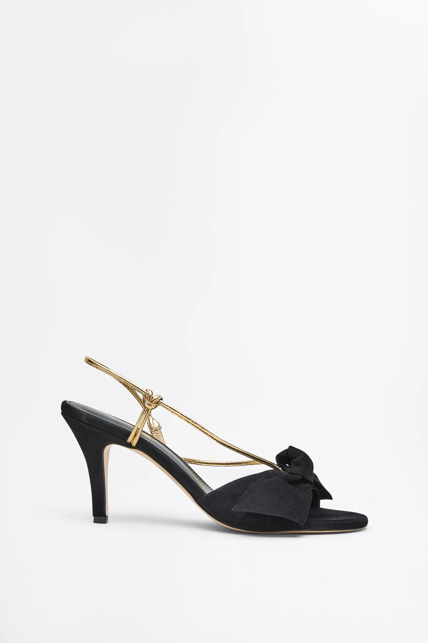 SUEDE BOW SANDAL 8.5 - Image 2