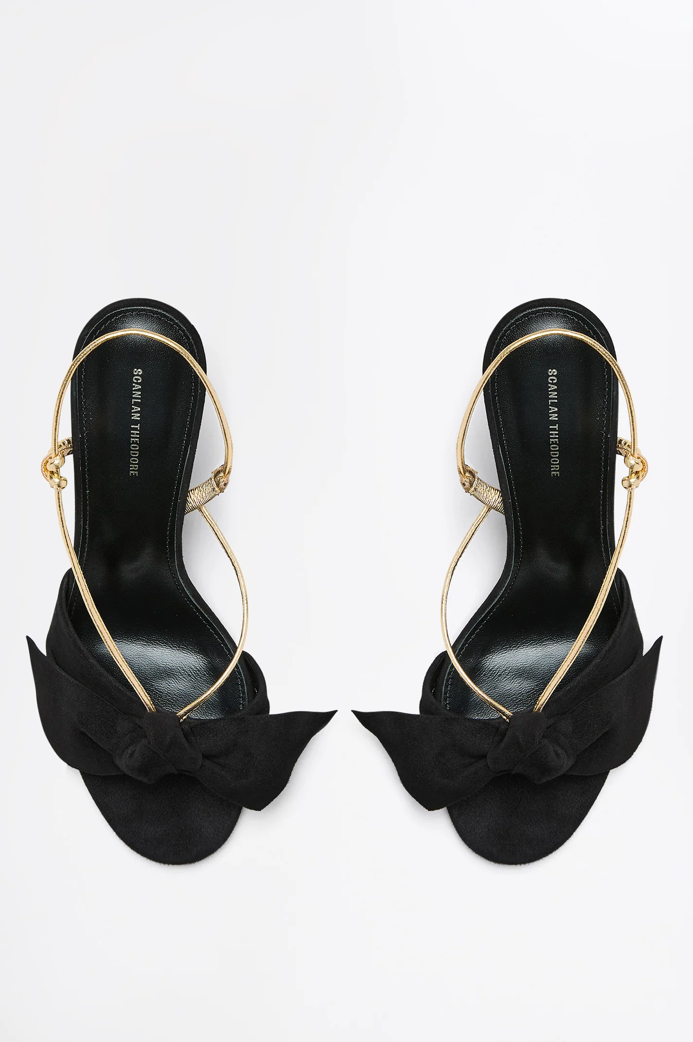 SUEDE BOW SANDAL 8.5 - Image 4