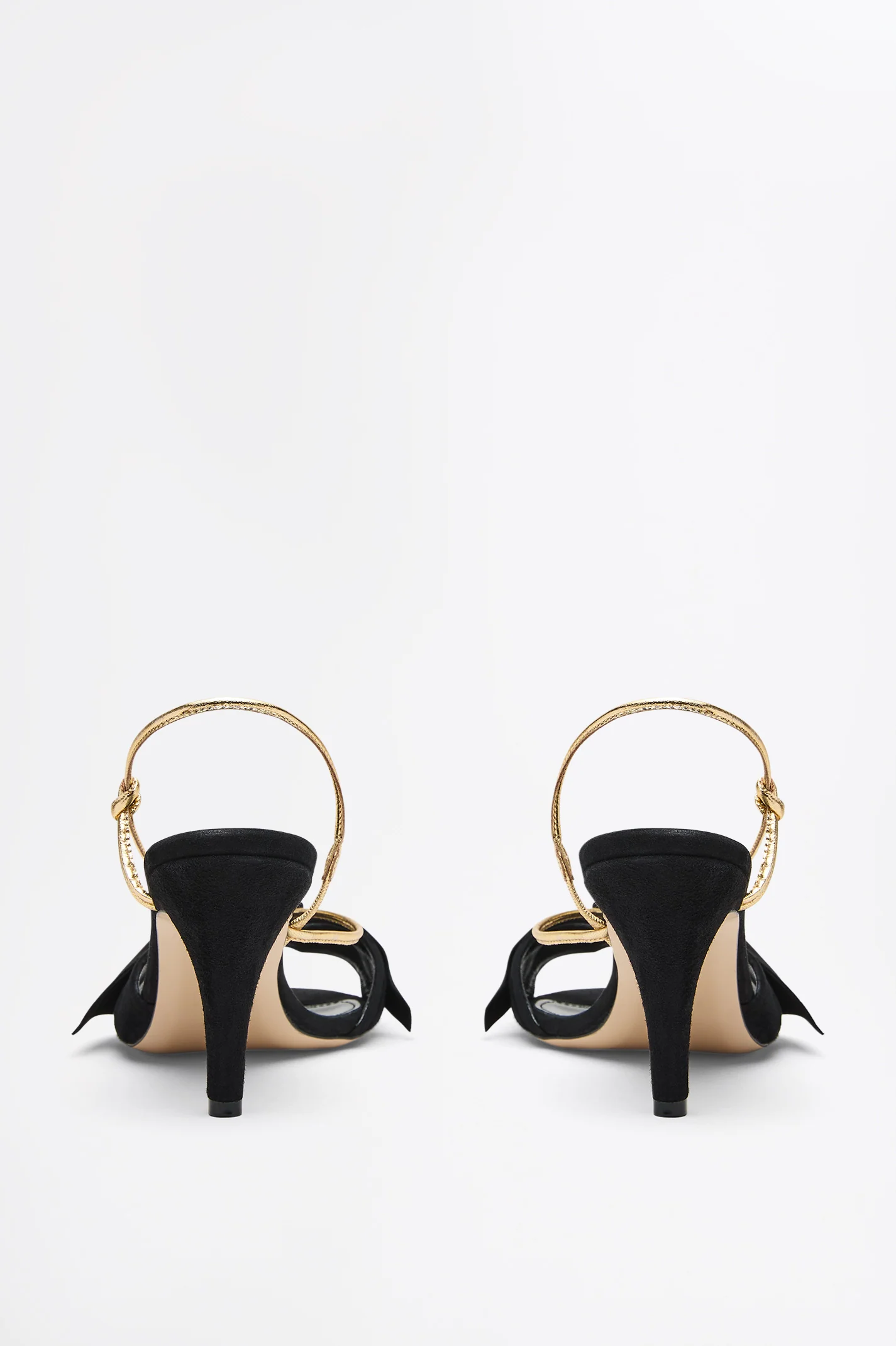 SUEDE BOW SANDAL 8.5 - Image 5