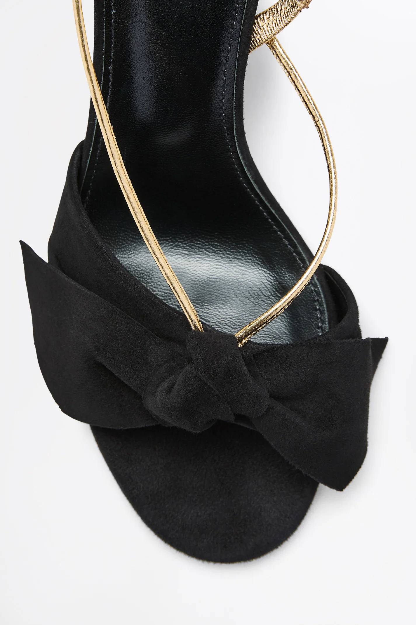 SUEDE BOW SANDAL 8.5 - Image 6