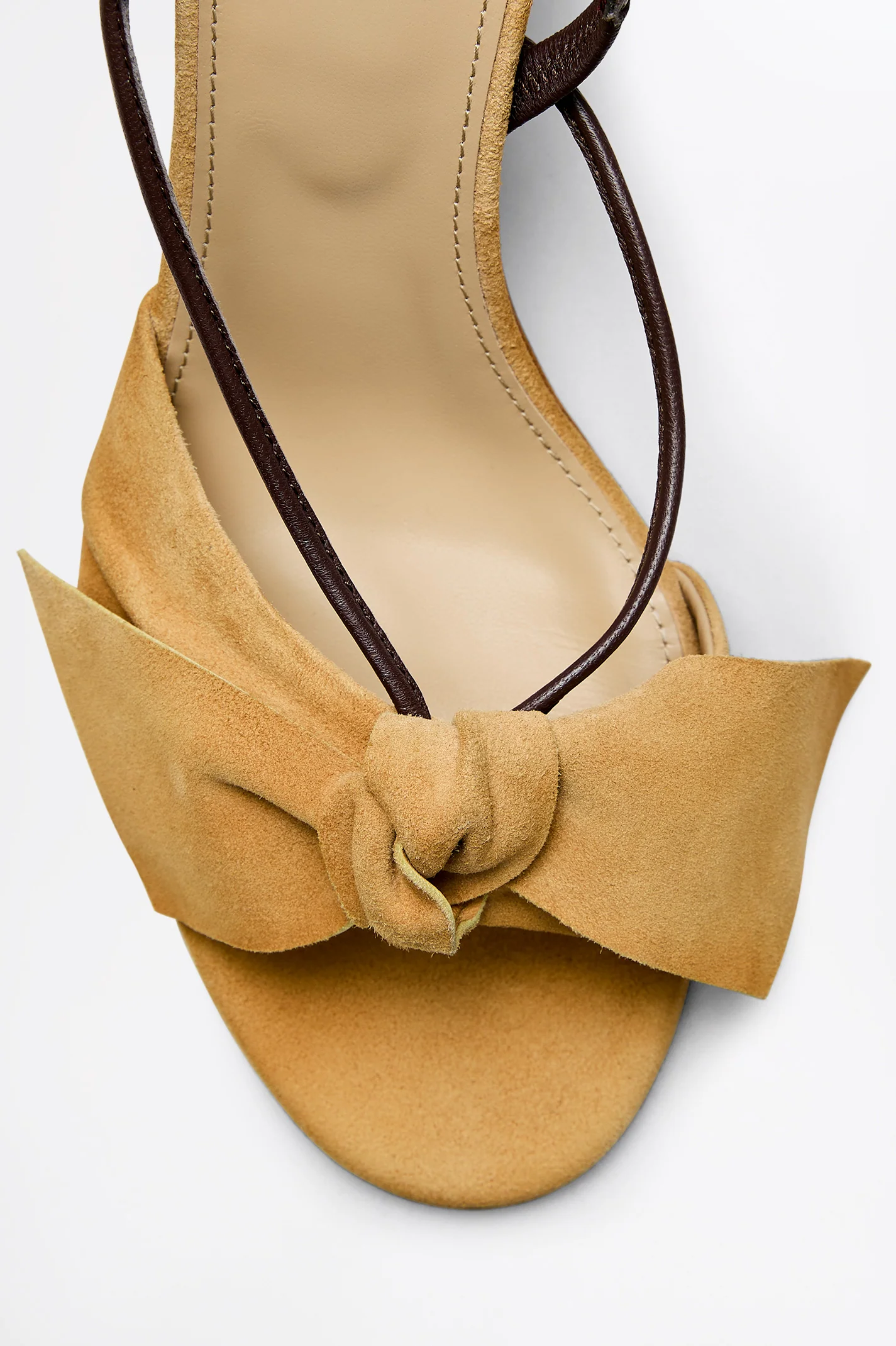 SUEDE BOW SANDAL 8.5 - Image 7