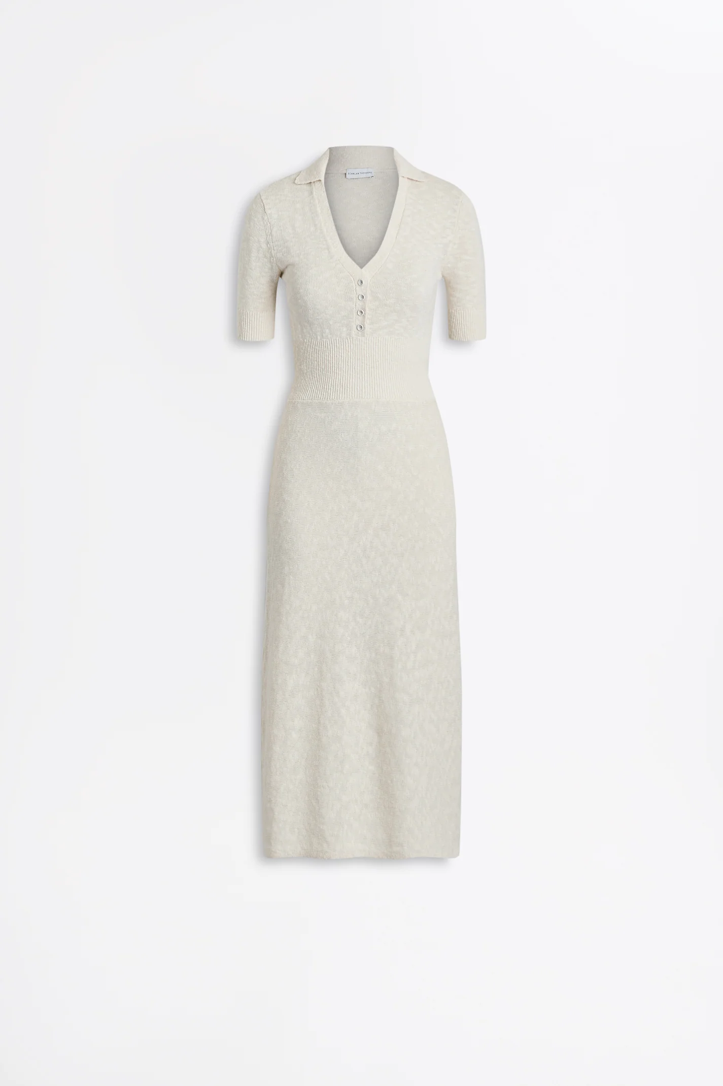 TEXTURED SHIRT DRESS - Image 2