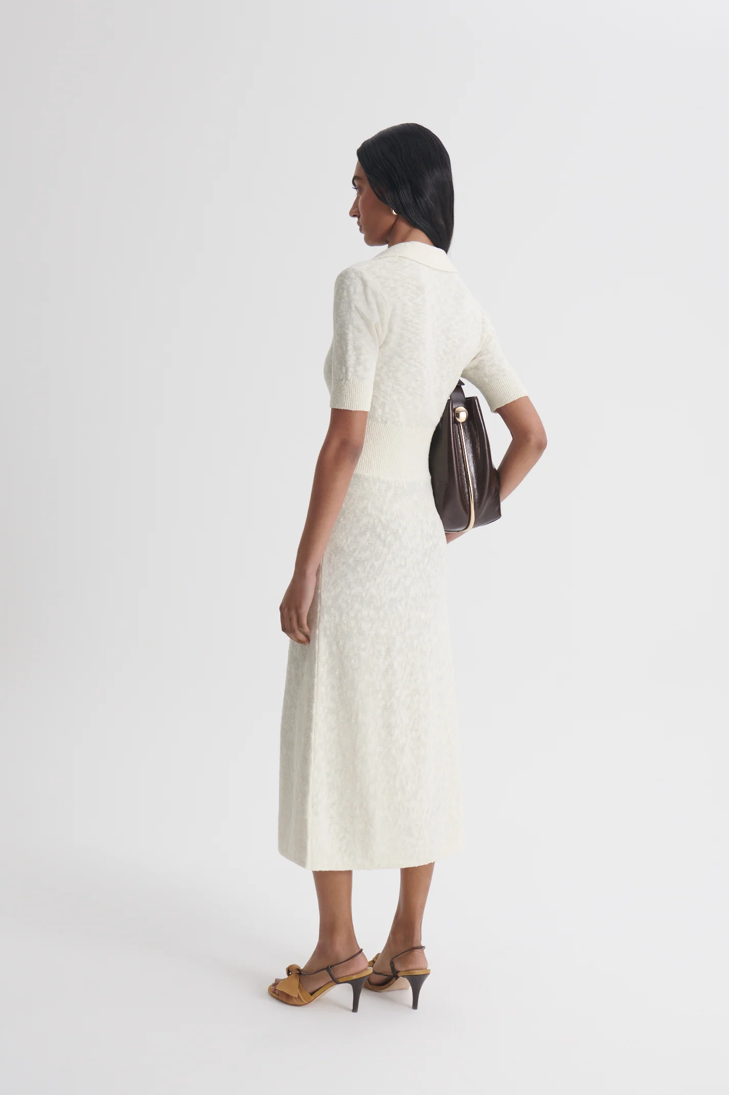 TEXTURED SHIRT DRESS - Image 5