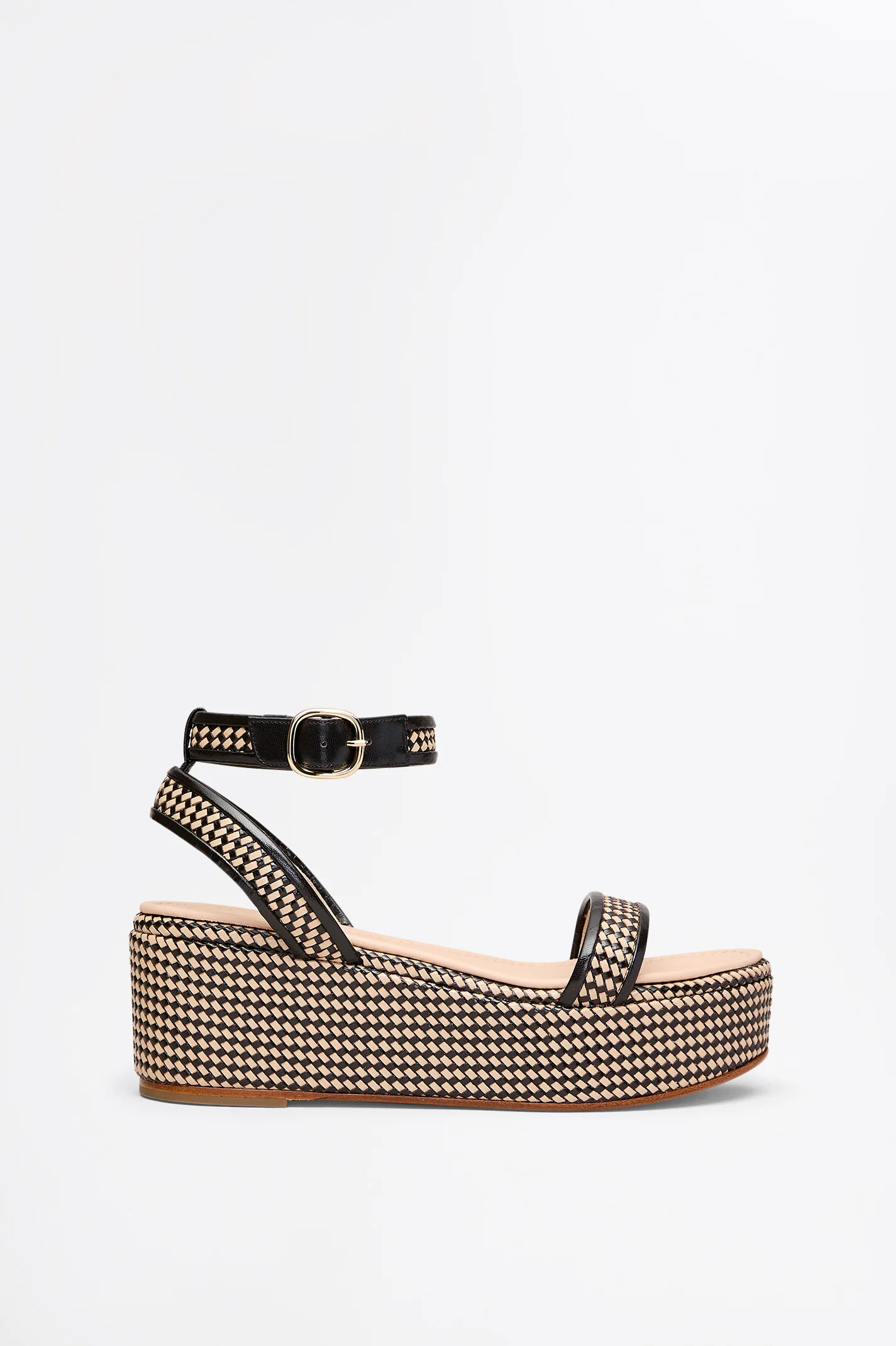 WOVEN LEATHER PLATFORM 6.5 - Image 2
